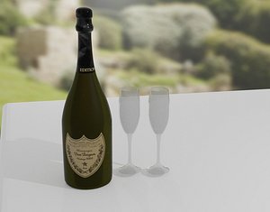 dom prignon 3D model