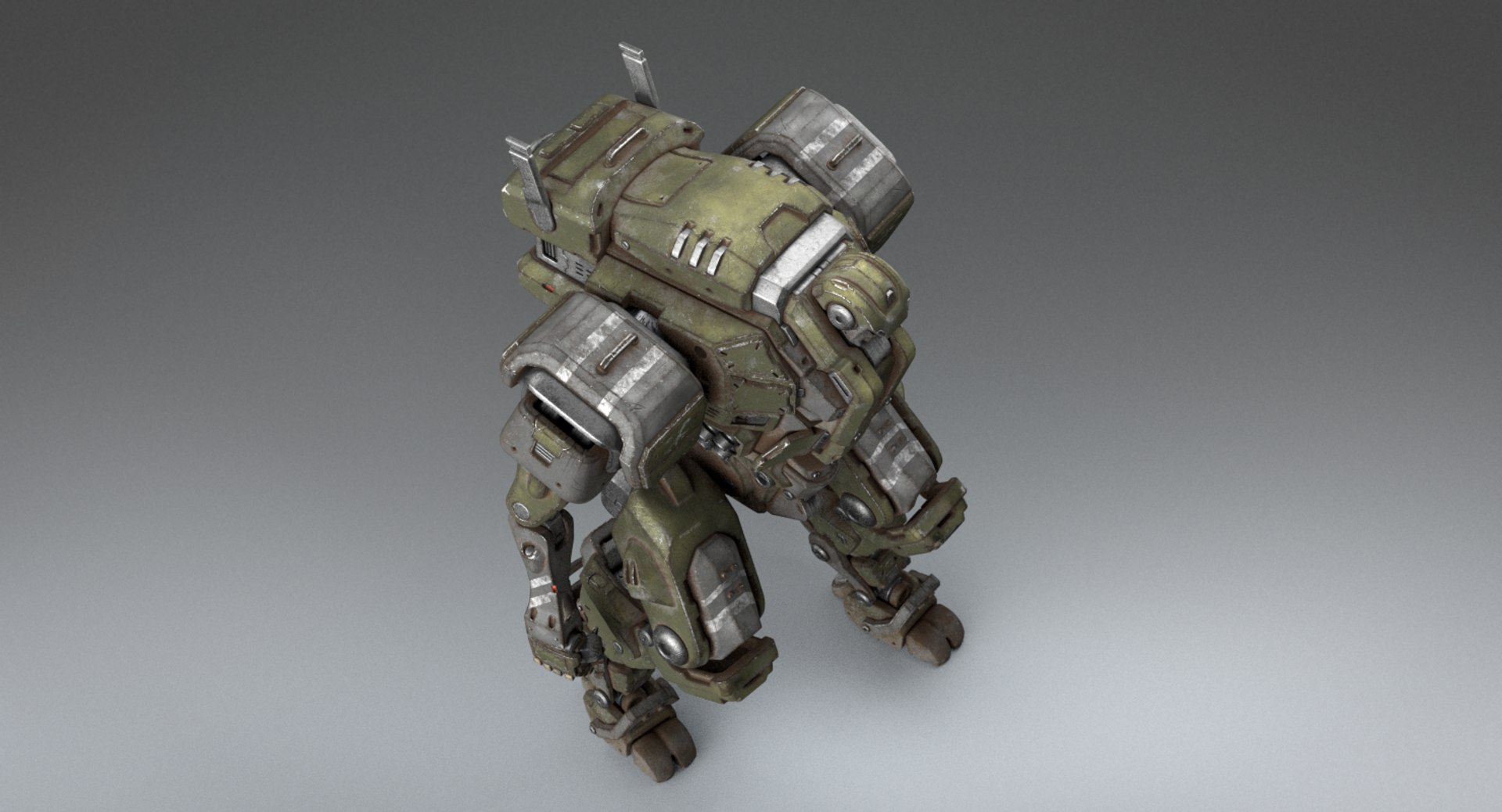 3D mech pbr - TurboSquid 1307834