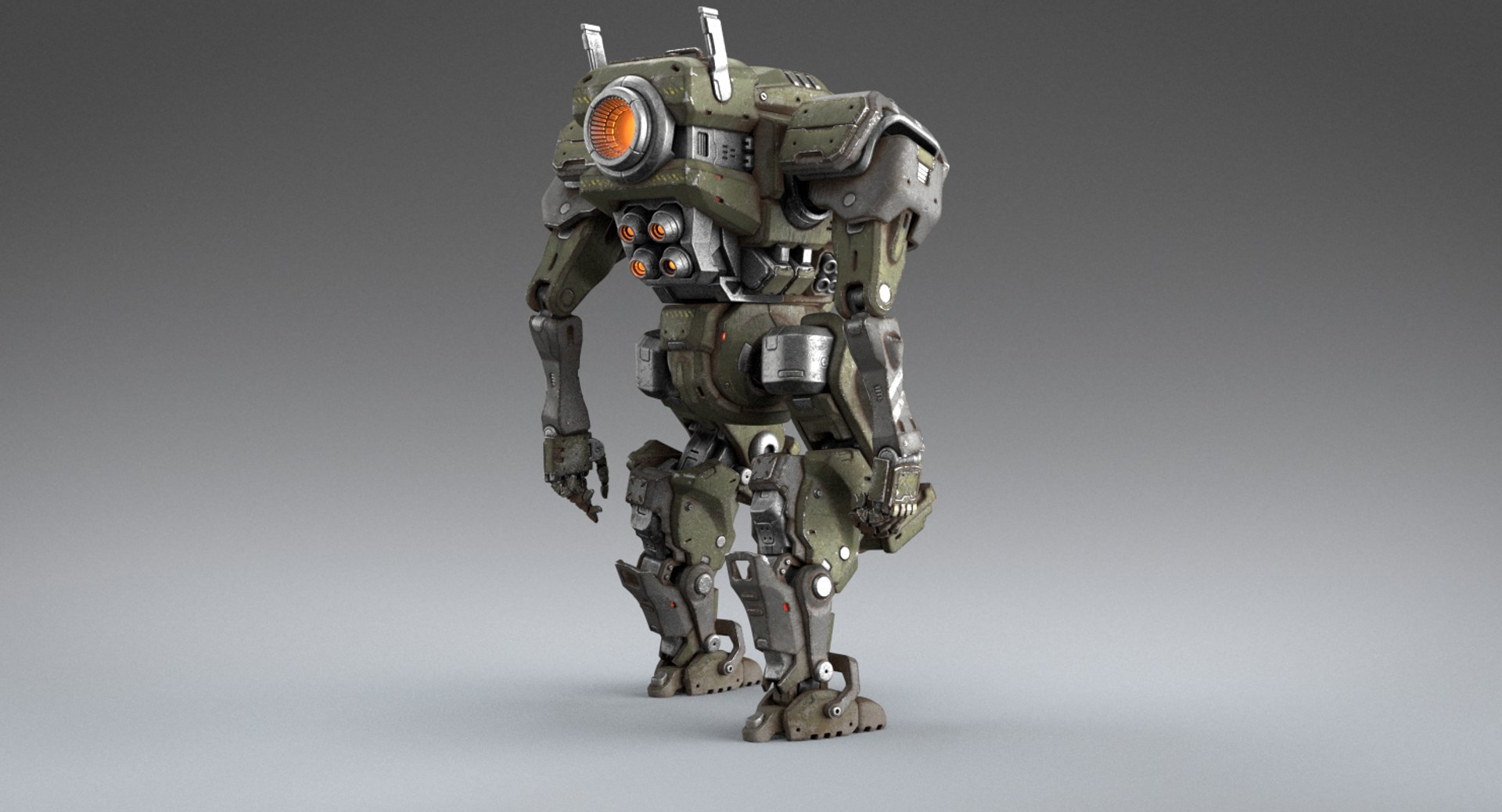 3D mech pbr - TurboSquid 1307834