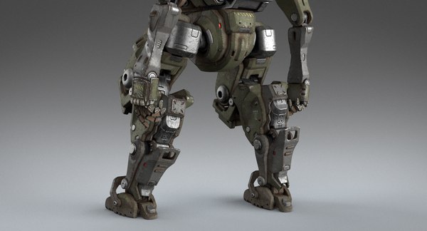 3D mech pbr - TurboSquid 1307834