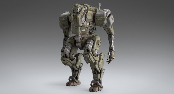 3D mech pbr - TurboSquid 1307834