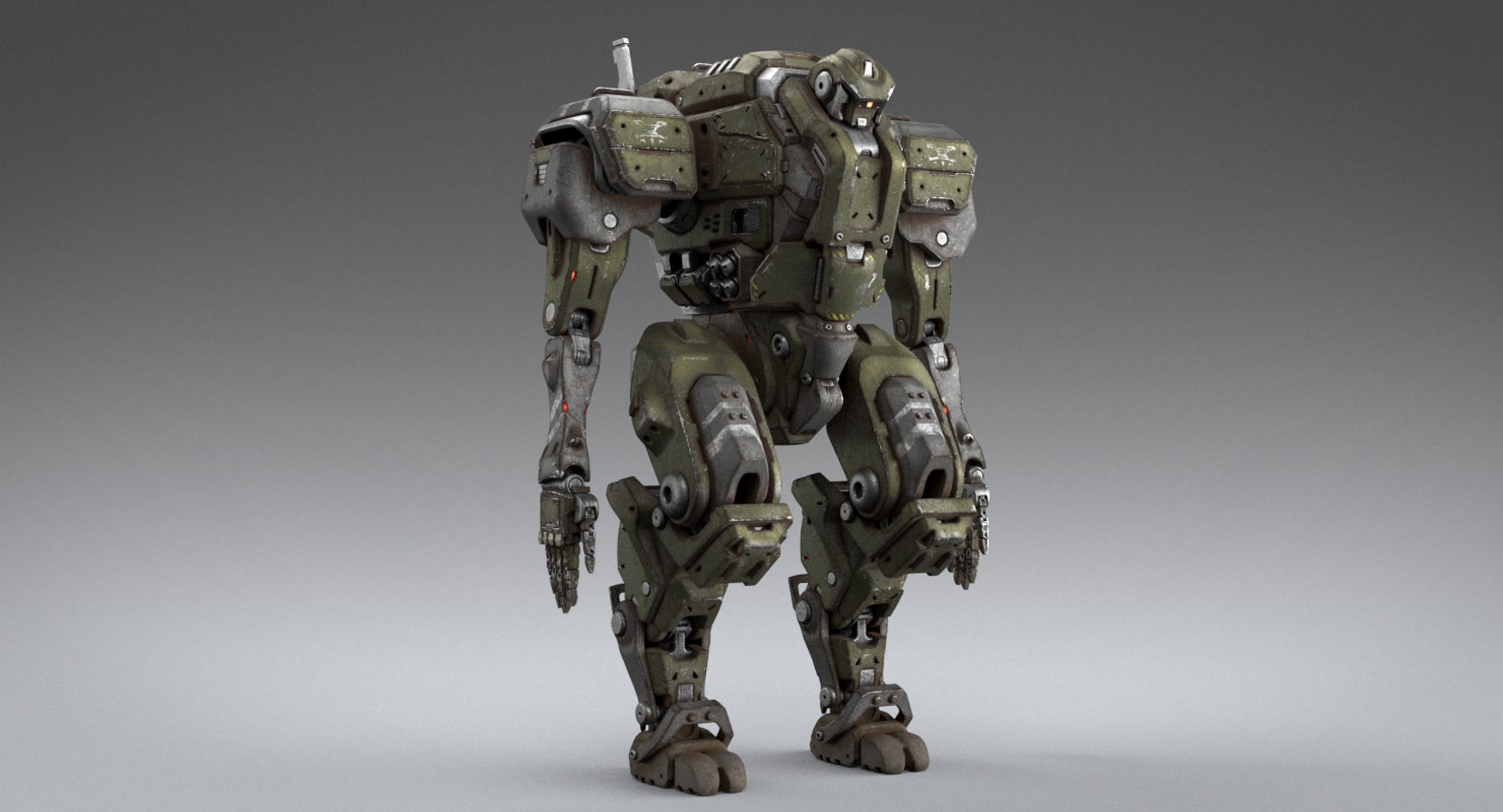 3D mech pbr - TurboSquid 1307834