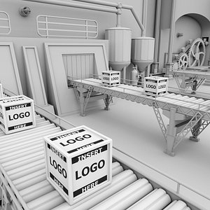 Interior Factory Scene