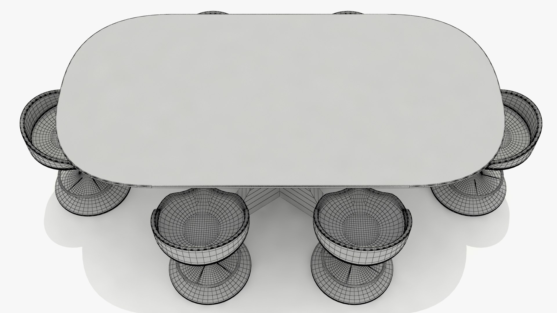 Glass Table Dwg