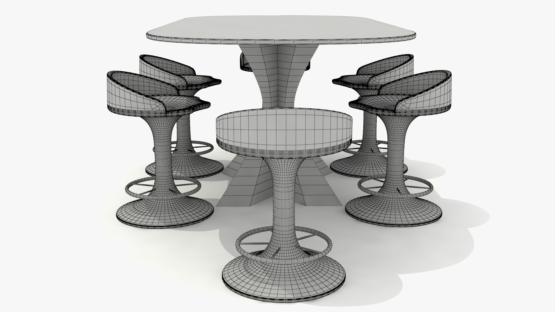 Glass Table Dwg