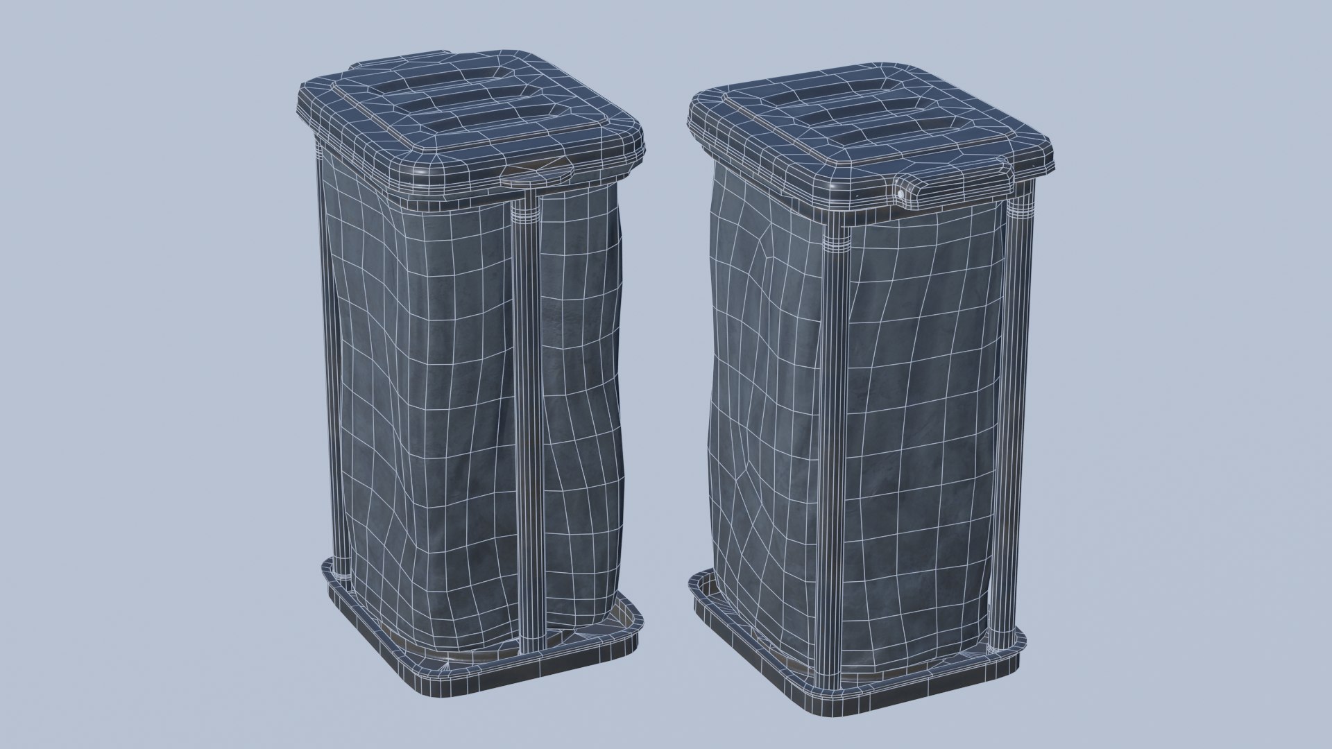 Trash Bin 3D Model - TurboSquid 2133840