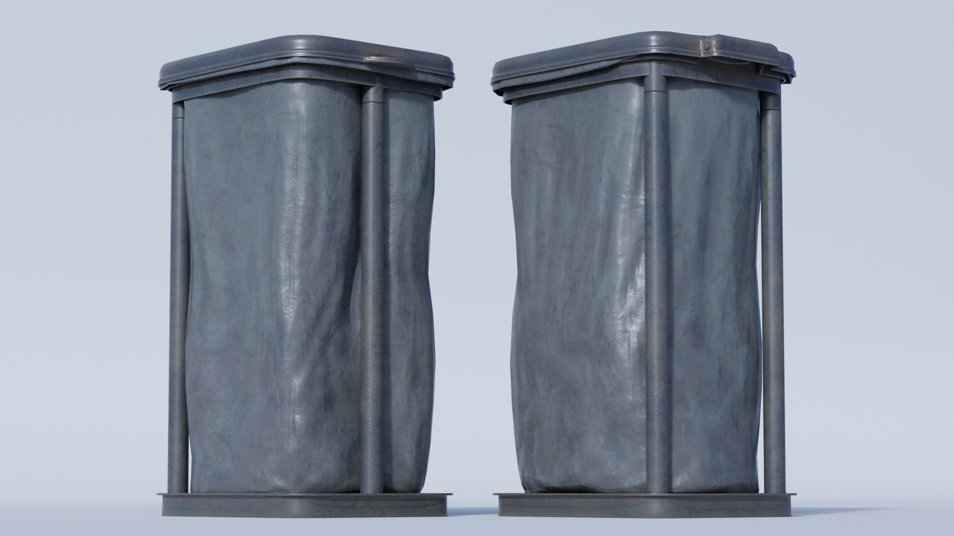 Trash Bin 3D Model - TurboSquid 2133840