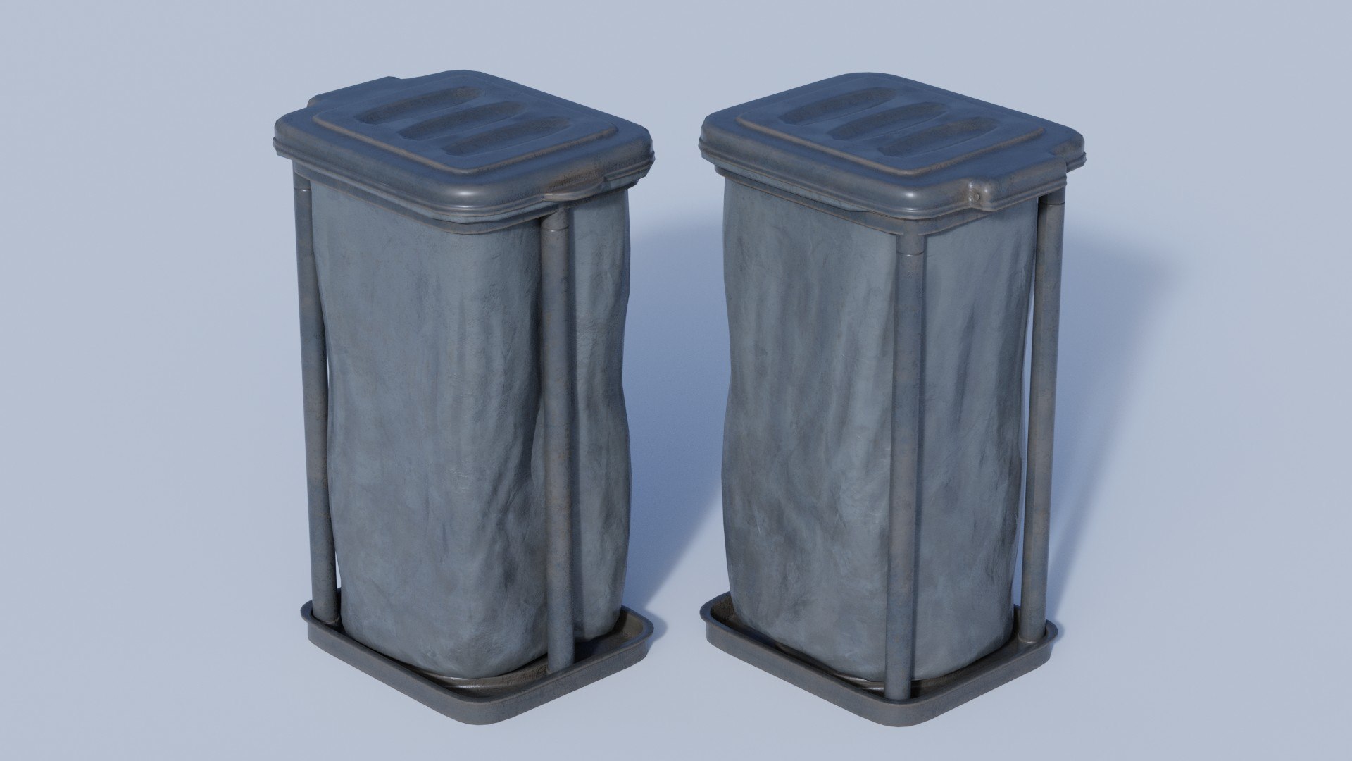Trash Bin 3D Model - TurboSquid 2133840