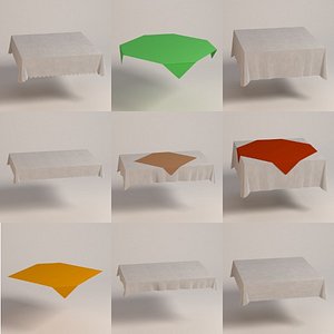 table cloth tablecloth obj