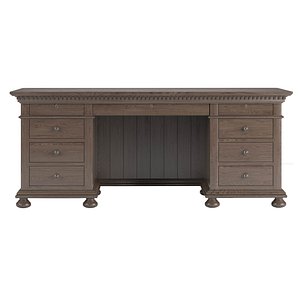 desk table saint 3D