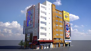 Japanese Streetscape Akihabara 0005 3D model