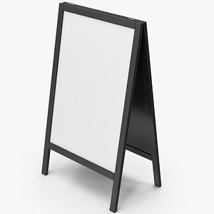 Sandwich Board Black White model