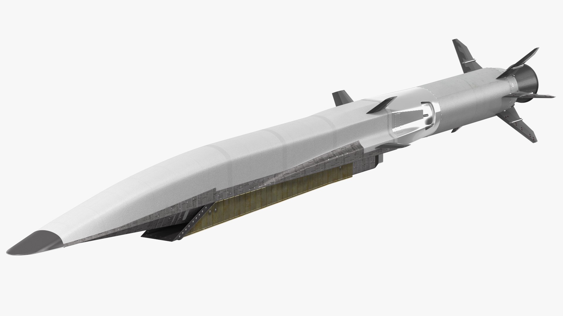 極超音速巡航ミサイル3M22ジルコン3Dモデル - TurboSquid 1918263