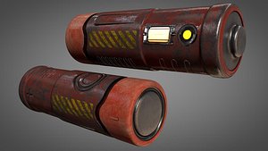 Sci-Fi Battery AA Type
