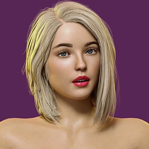 Beautiful Realistic Women 3D model