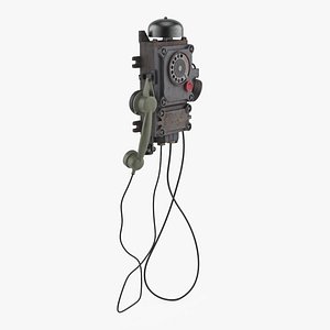 Siemens Mining Rotary Telephone 1940s