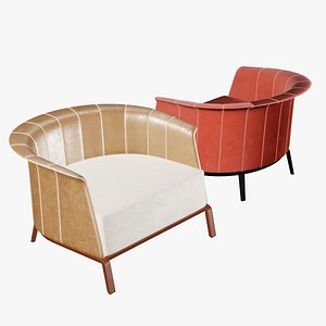 Giorgetti Aura armchair 3D model