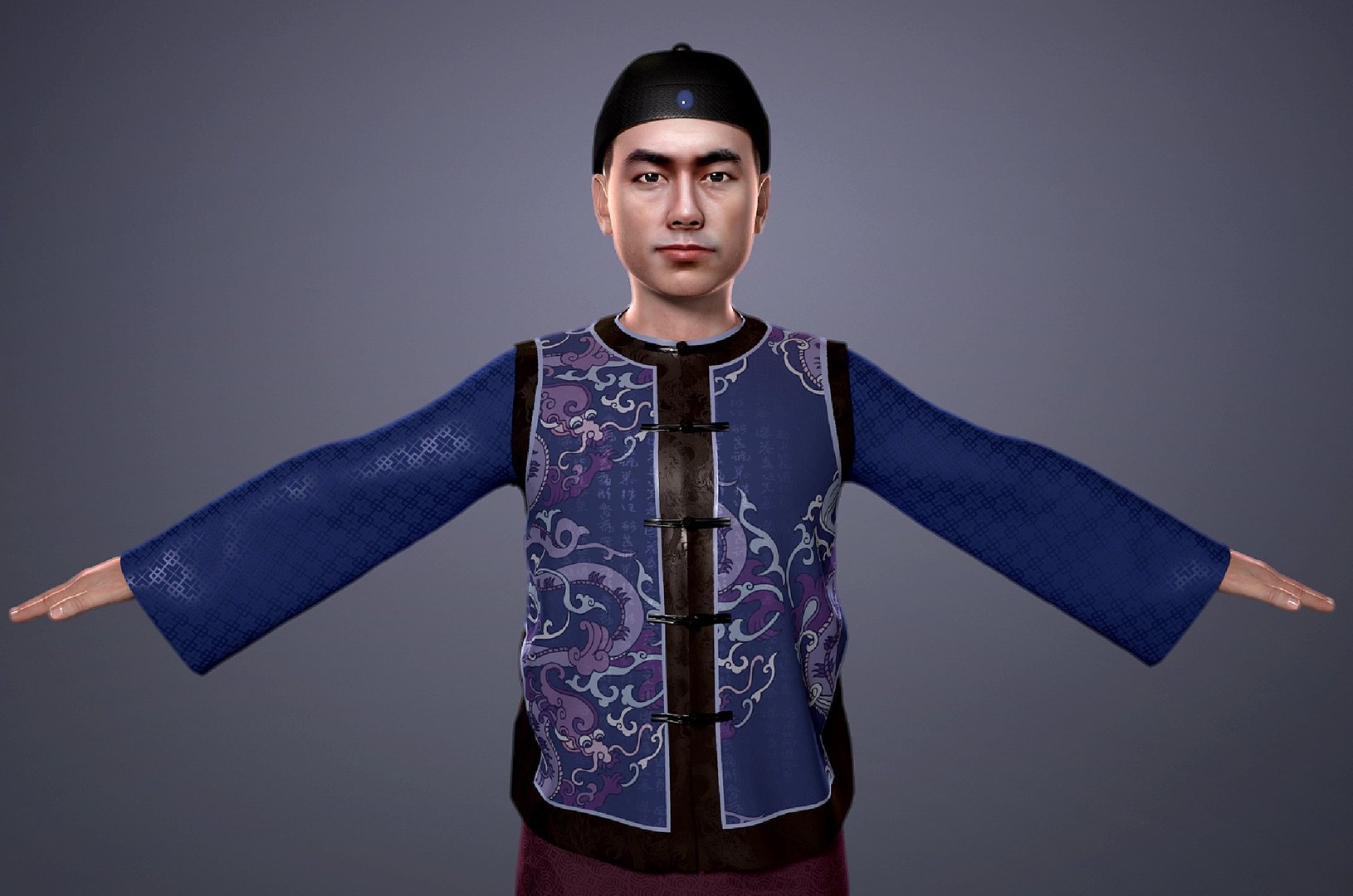 Chinese ancient Qing Dynasty master 3D model https://p.turbosquid.com/ts-thumb/v0/ZECrND/OS/a0000/jpeg/1710313541/1920x1080/fit_q87/89c1efb8f23c00f7dbf882a6aeb3db792710a6da/a0000.jpg