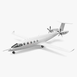 Electric Aircraft 3D model