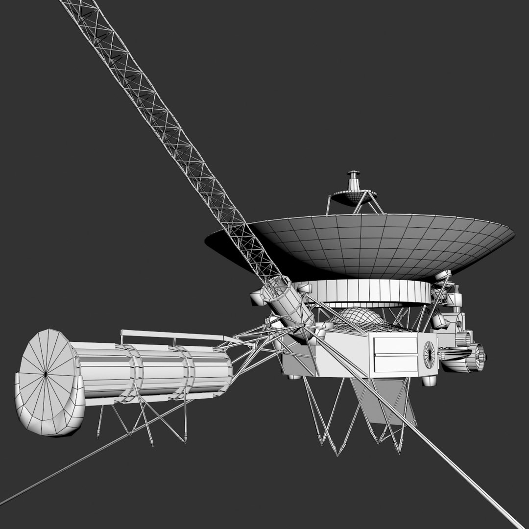 3D nasa voyager 1 model - TurboSquid 1464964