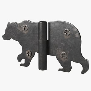 Steel Bear Shaped Hinge