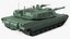 M1 Abrams 2 Green Rigged 3D model