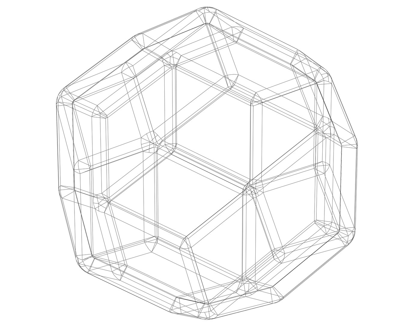 3D Wireframe Shape Rhombic Triacontahedron https://p.turbosquid.com/ts-thumb/v0/nwruVf/qV/wireframeshaperhombictriacontahedron/jpg/1705148192/1920x1080/fit_q87/955c6757d7779bb28c0d97c403138f96f1772ceb/wireframeshaperhombictriacontahedron.jpg