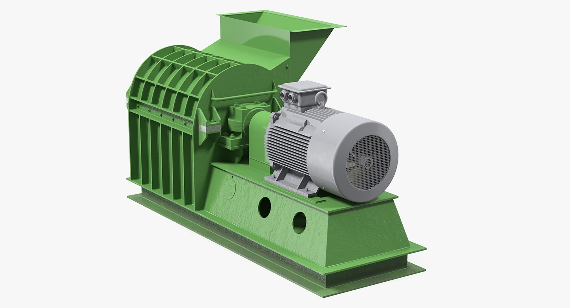 Crusher Machines Collection 3D model preview