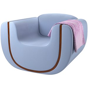3D Linea Armchair model