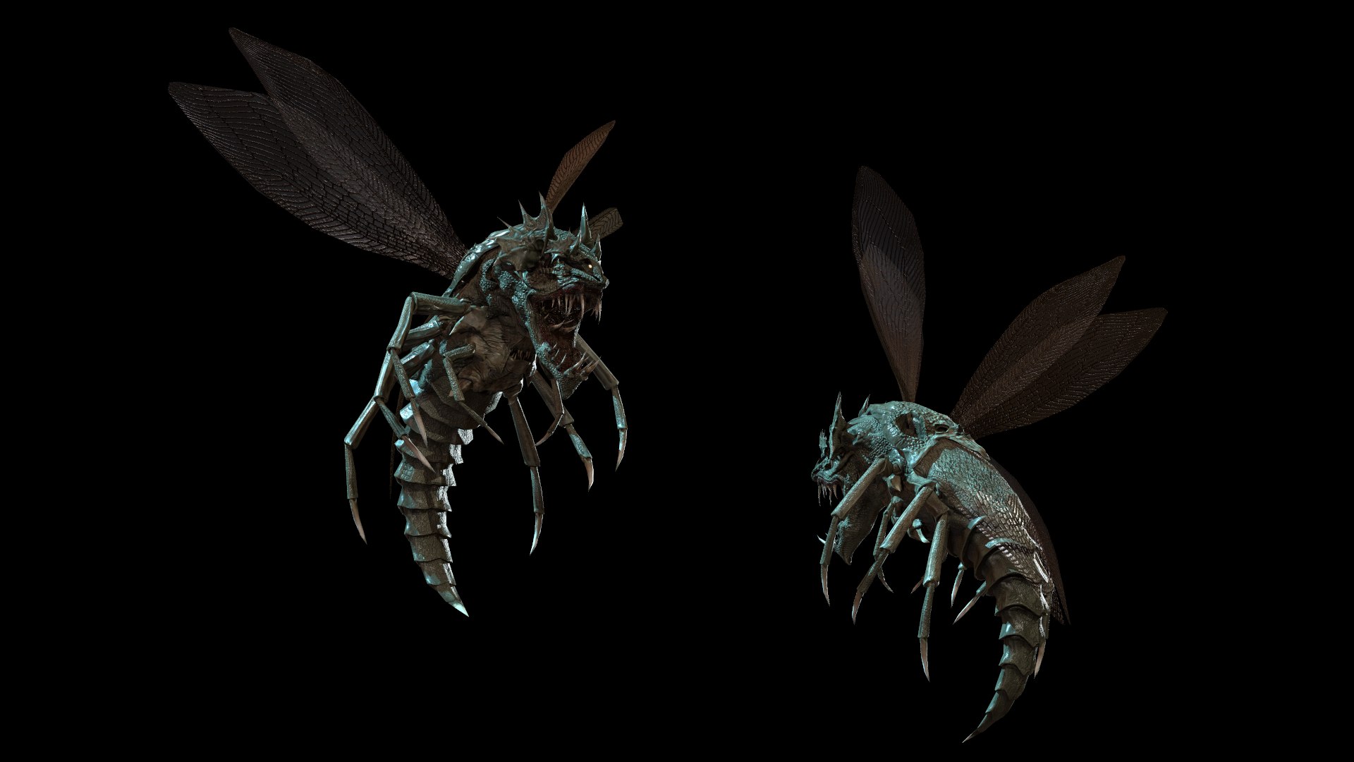 3D Animations Flying - TurboSquid 1506720