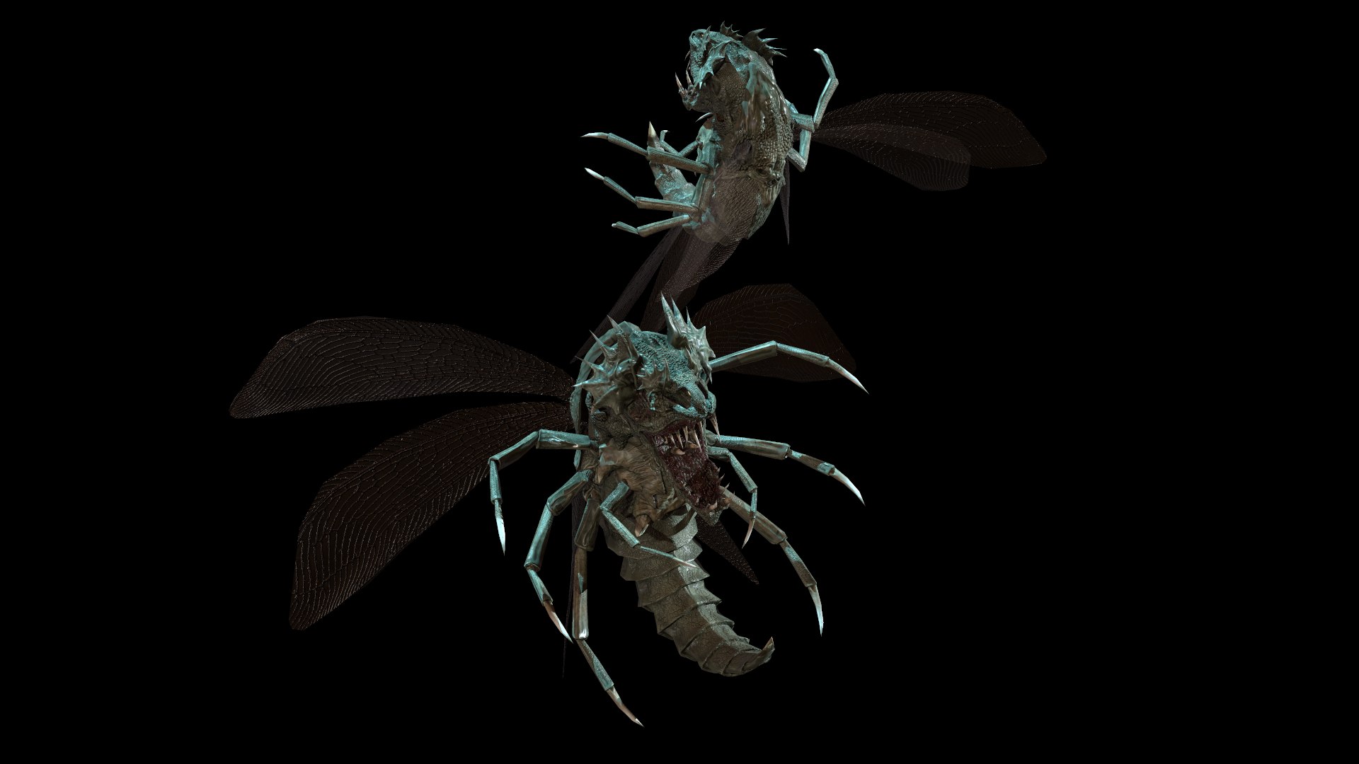 3D Animations Flying - TurboSquid 1506720