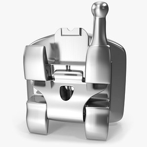 Self Ligating Dental Braces Bracket V02