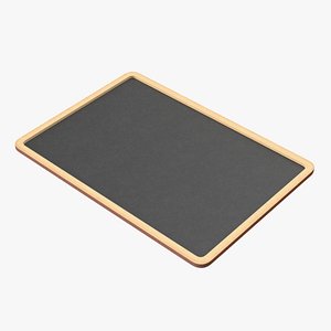 3D Hand-held Plywood Chalkboard