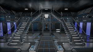 Modular SciFi Prison Level