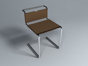 3d leather chair