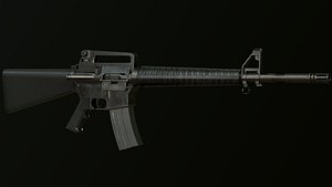 Lowpoly - M16A2