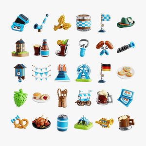 3D Oktoberfest 3D Collection