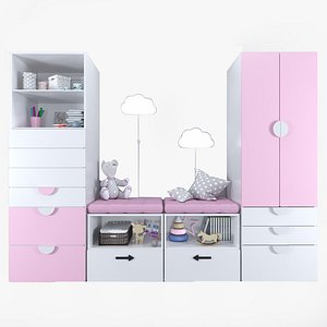 Ikea Smastad Wardrobes For Children set