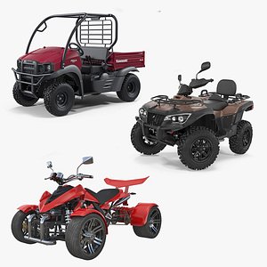 3D model ATV Four Wheelers Collection 2