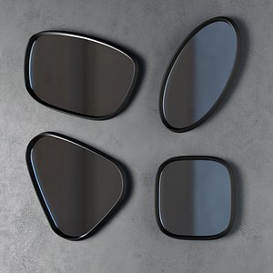 Porada Mix mirrors set 3D