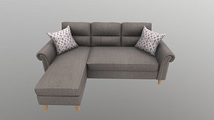 Sofa Set L Shape Fabric