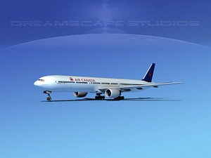3d boeing 777-300 model