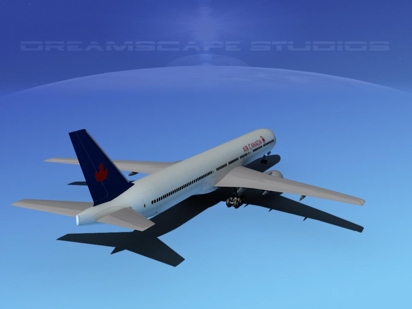 3d boeing 777-300 model