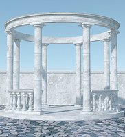 Stone Pergola P11