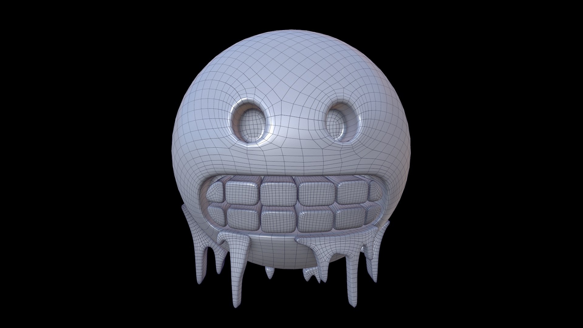 3D Emoji Freezing - TurboSquid 1331245
