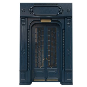 Entrance classic door 47