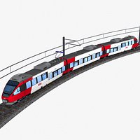 bombardier talent 3 - oebb class 4023 4024 4124 electric passenger train