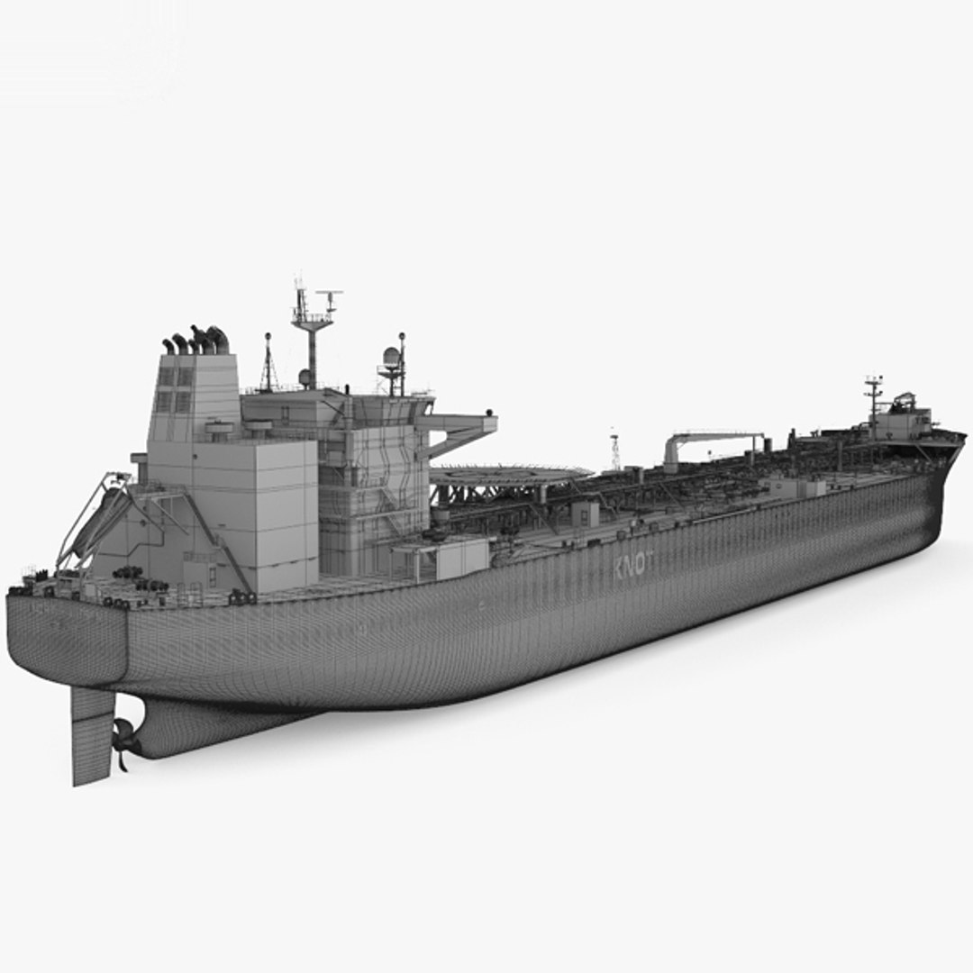 Shuttle Tanker Ingrid 3D Model - TurboSquid 1563036