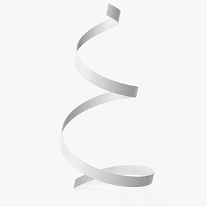 3D model Curly Ribbon