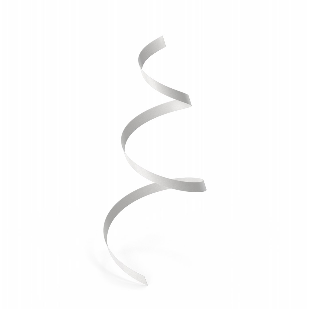 3D Model Curly Ribbon - TurboSquid 2178357